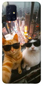 Чохол Cool cats city для Galaxy M31s