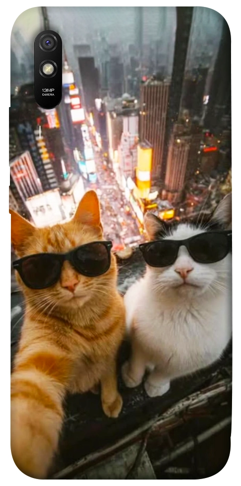 Чехол Cool cats city для Xiaomi Redmi 9A