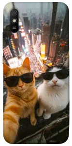 Чохол Cool cats city для Xiaomi Redmi 9A