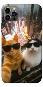 Чехол Cool cats city для iPhone 12 Pro