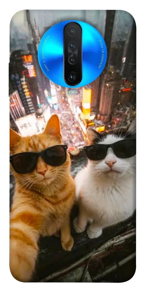 Чохол Cool cats city для Xiaomi Redmi K30