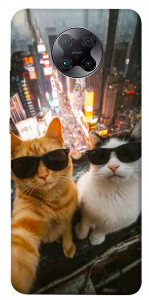 Чехол Cool cats city для Xiaomi Redmi K30 Pro