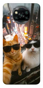 Чохол Cool cats city для Xiaomi Poco X3 NFC