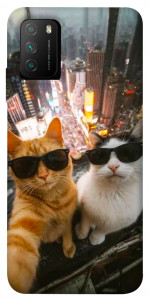 Чехол Cool cats city для Xiaomi Poco M3