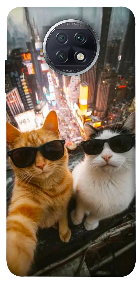 Чехол Cool cats city для Xiaomi Redmi Note 9T