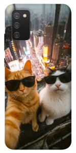 Чехол Cool cats city для Galaxy A02s