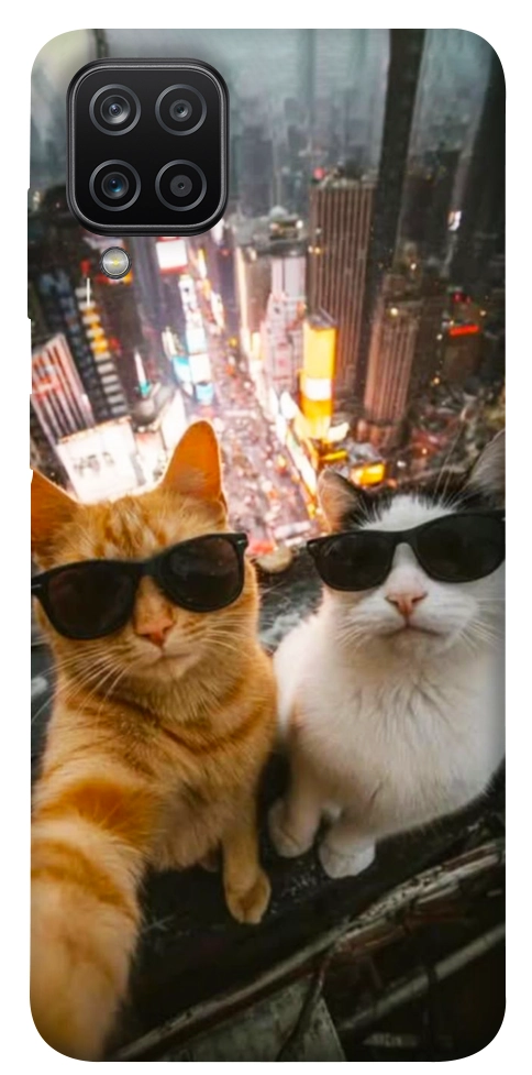 Чехол Cool cats city для Galaxy A12