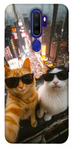 Чохол Cool cats city для Oppo A5 (2020)