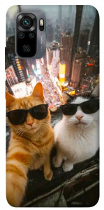 Чехол Cool cats city для Xiaomi Redmi Note 10