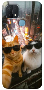 Чехол Cool cats city для Oppo A15