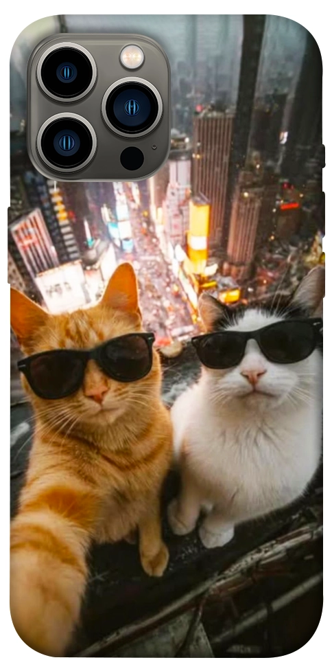 Чехол Cool cats city для iPhone 13 Pro Max
