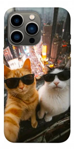 Чохол Cool cats city для iPhone 13 Pro