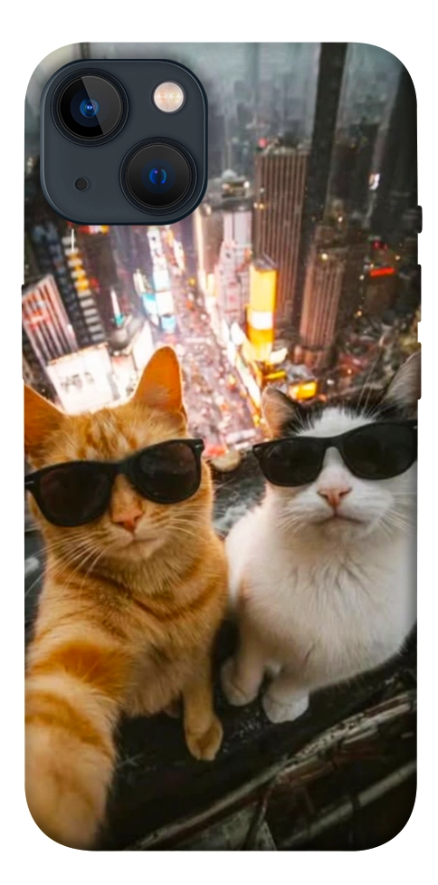 Чехол Cool cats city для iPhone 13