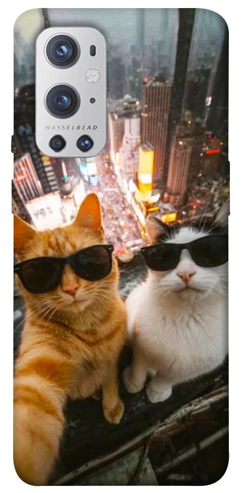 Чехол Cool cats city для Oneplus 9 pro