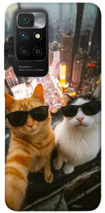 Чехол Cool cats city для Xiaomi Redmi 10