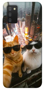 Чохол Cool cats city для Galaxy A03s
