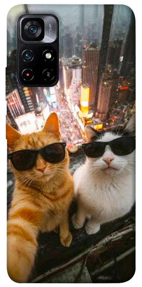 Чехол Cool cats city для Xiaomi Poco M4 Pro 5G