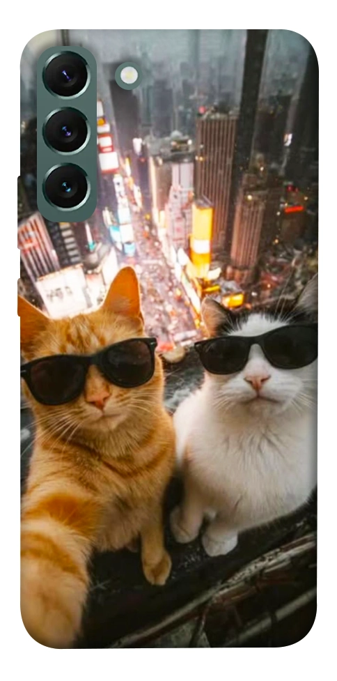 Чохол Cool cats city для Galaxy S22+