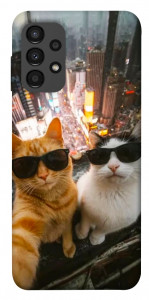 Чохол Cool cats city для Galaxy A13 4G