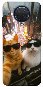 Чехол Cool cats city для Nokia G20