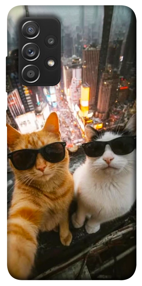 Чохол Cool cats city для Galaxy A52s