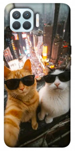 Чохол Cool cats city для Oppo F17 Pro