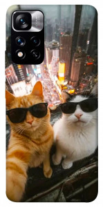 Чехол Cool cats city для Xiaomi Redmi Note 11 5G