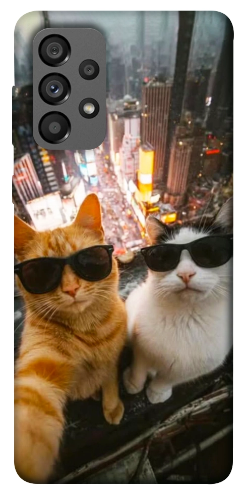 Чехол Cool cats city для Galaxy A73 5G
