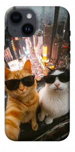 Чохол Cool cats city для iPhone 14