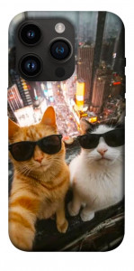 Чохол Cool cats city для iPhone 14 Pro