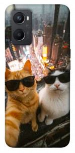 Чехол Cool cats city для Oppo A96