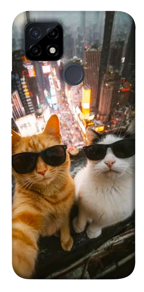 Чехол Cool cats city для Realme C25Y