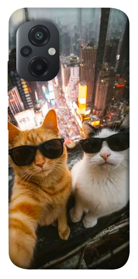 Чехол Cool cats city для Xiaomi Poco M5
