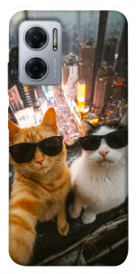 Чехол Cool cats city для Xiaomi Redmi Note 11E