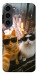 Чехол Cool cats city для Galaxy S23