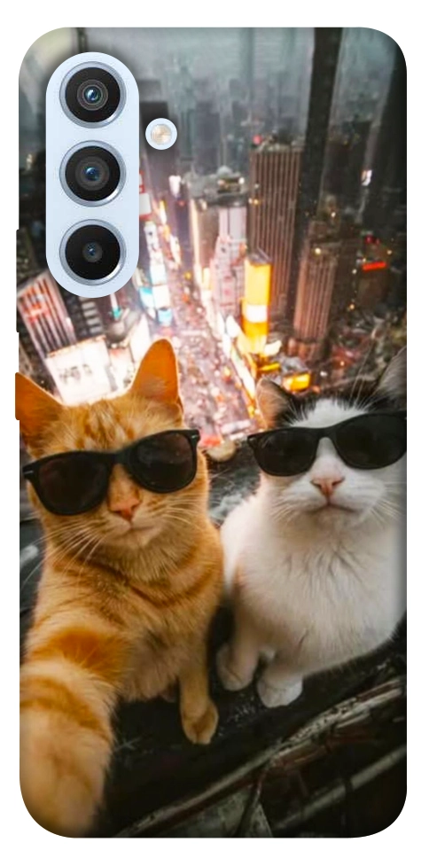 Чехол Cool cats city для Galaxy A54 5G