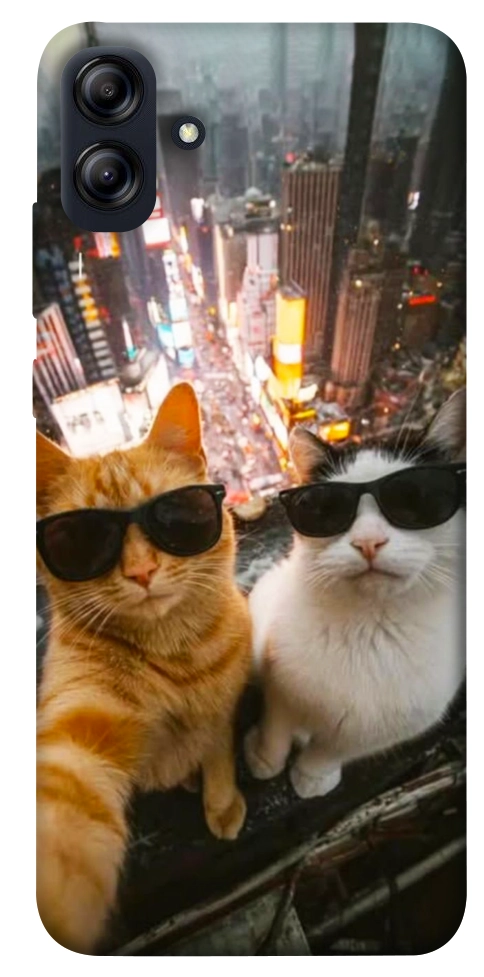 Чехол Cool cats city для Galaxy A04e