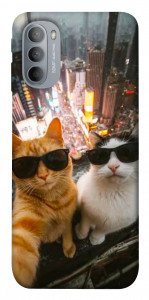 Чохол Cool cats city для Motorola Moto G31