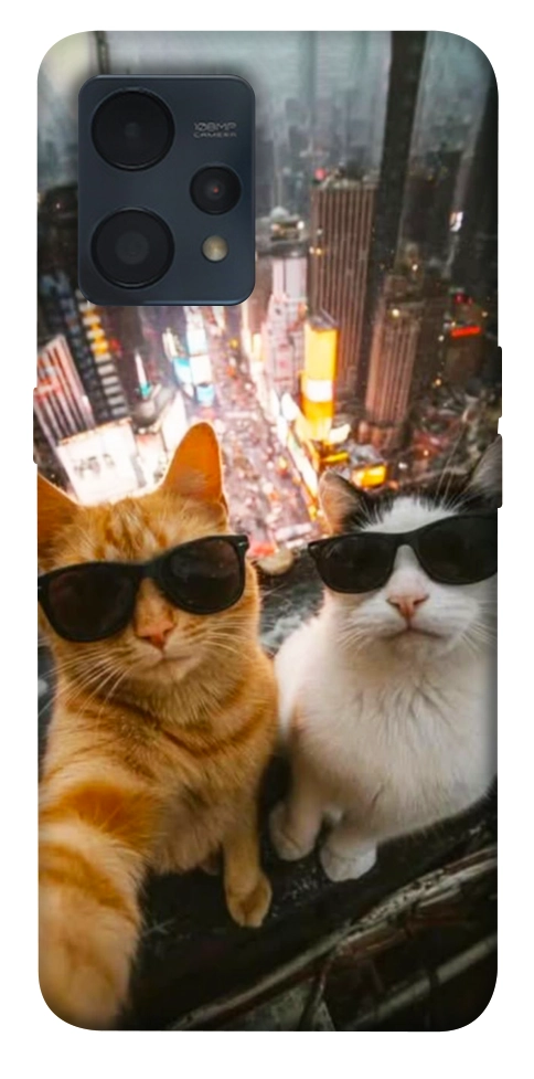 Чехол Cool cats city для Realme 9 Pro+