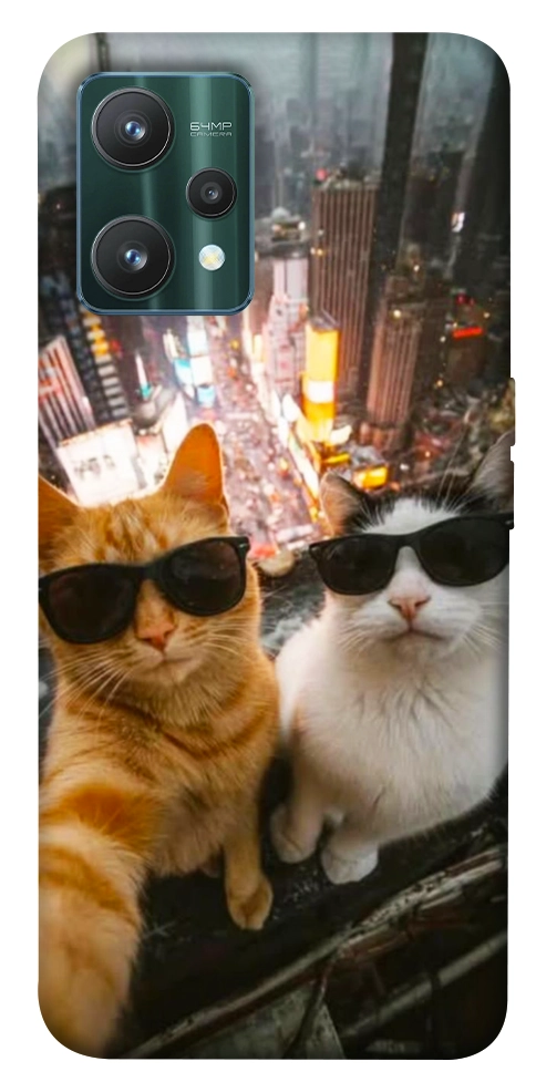 Чехол Cool cats city для Realme 9 Pro