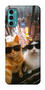 Чехол Cool cats city для Motorola Moto G60