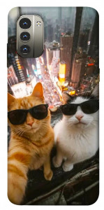 Чохол Cool cats city для Nokia G11
