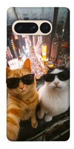 Чехол Cool cats city для Google Pixel 7 Pro