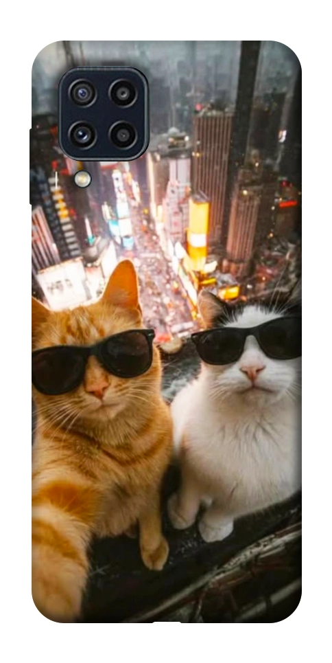 Чехол Cool cats city для Galaxy M32