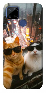 Чехол Cool cats city для Realme C15