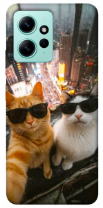 Чехол Cool cats city для Xiaomi Redmi Note 12 4G