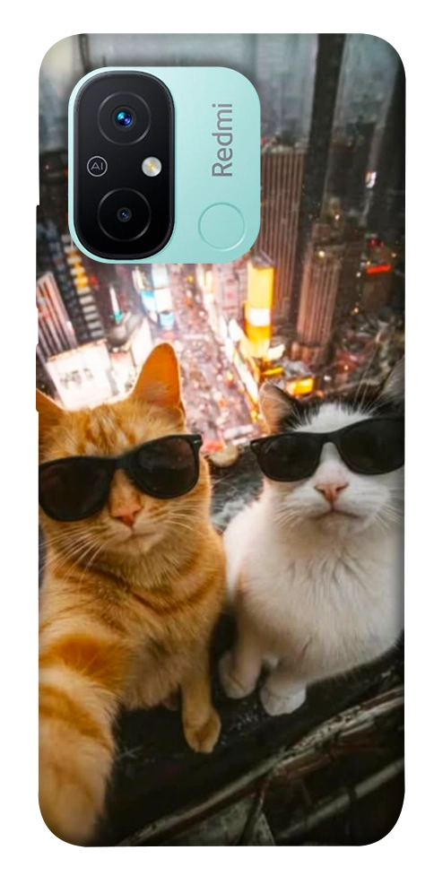 Чохол Cool cats city для Xiaomi Redmi 12C