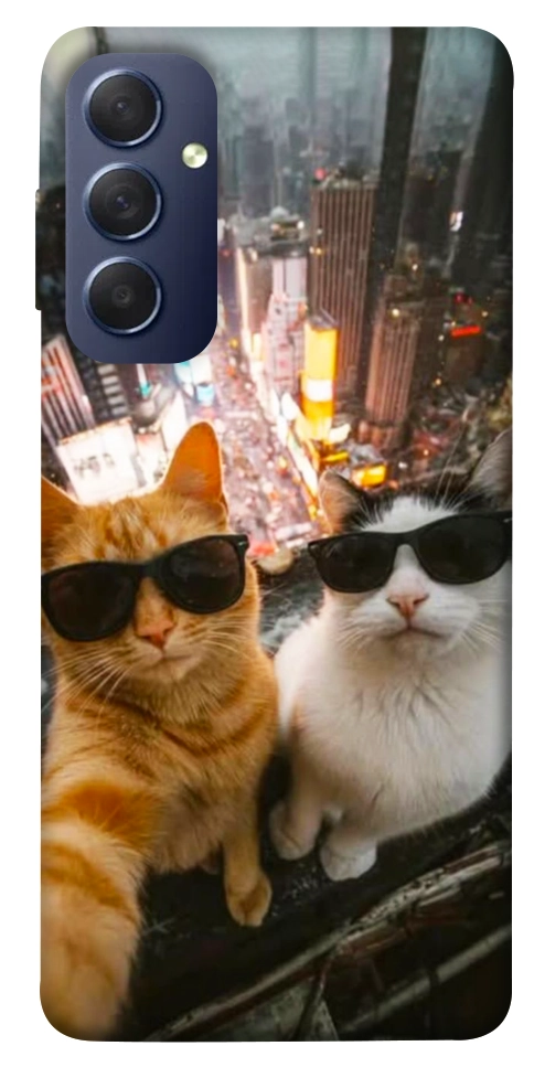 Чехол Cool cats city для Galaxy M54 5G