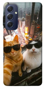 Чехол Cool cats city для Galaxy M54 5G