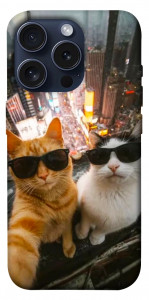 Чохол Cool cats city для iPhone 15 Pro